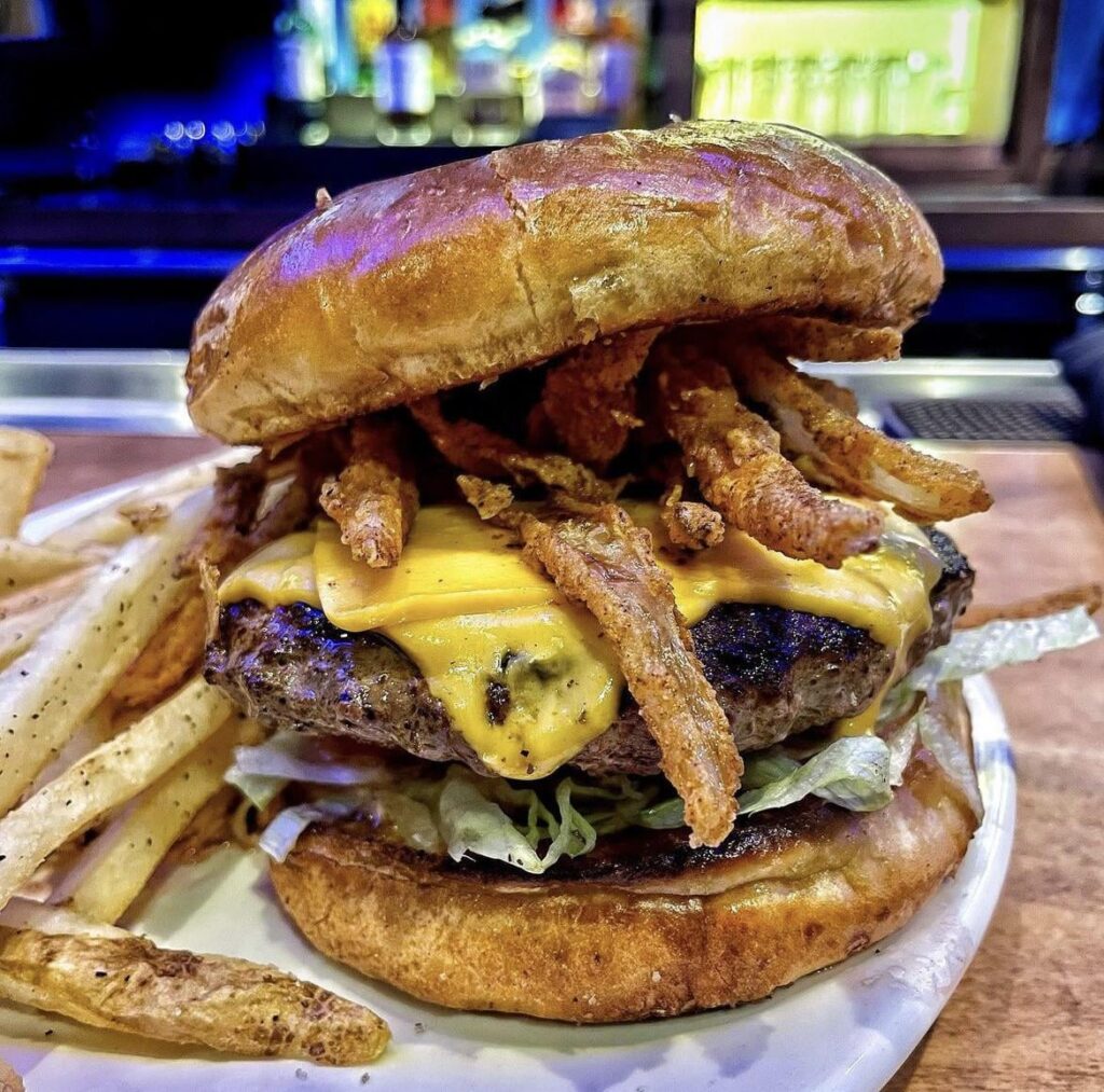 The Outback Bloomin’ Burger