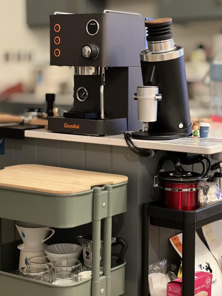 My first espresso corner