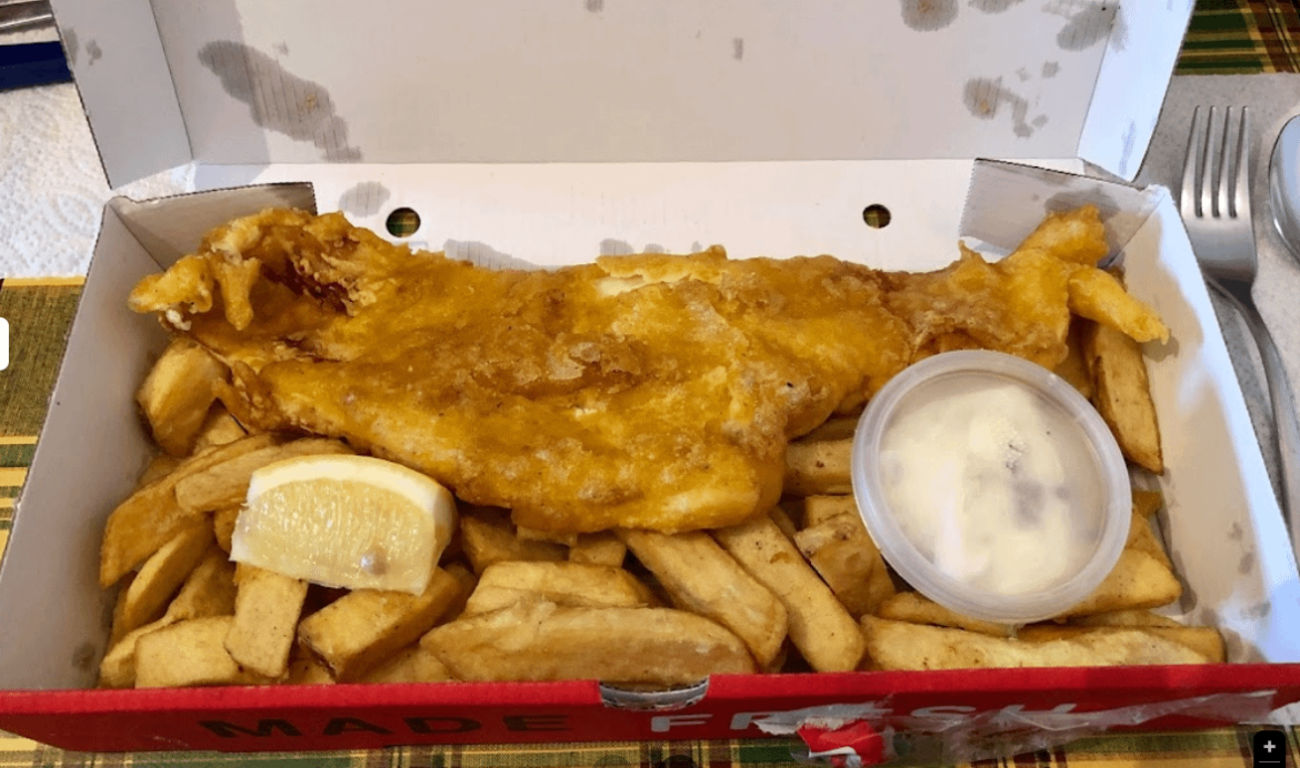 Where to find ACTUAL UK-style fish and chips (greasy plank of golden battered cod/haddock, thick rectangular fries, salt/malt vinegar, sauce, in cardboard box) in Chicago?