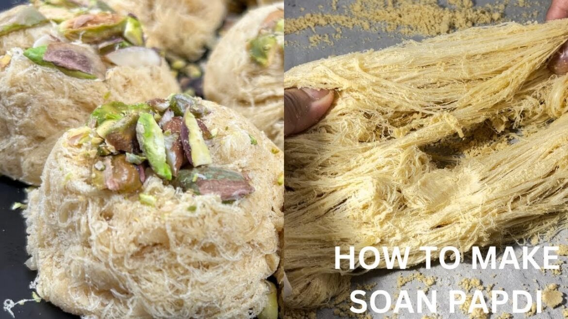 মাত্র ৪ টি উপকরণ দিয়ে ঘরে বসে তৈরি করুন সুস্বাদু শনপাপড়ি | Easy Soan Papdi Recipe