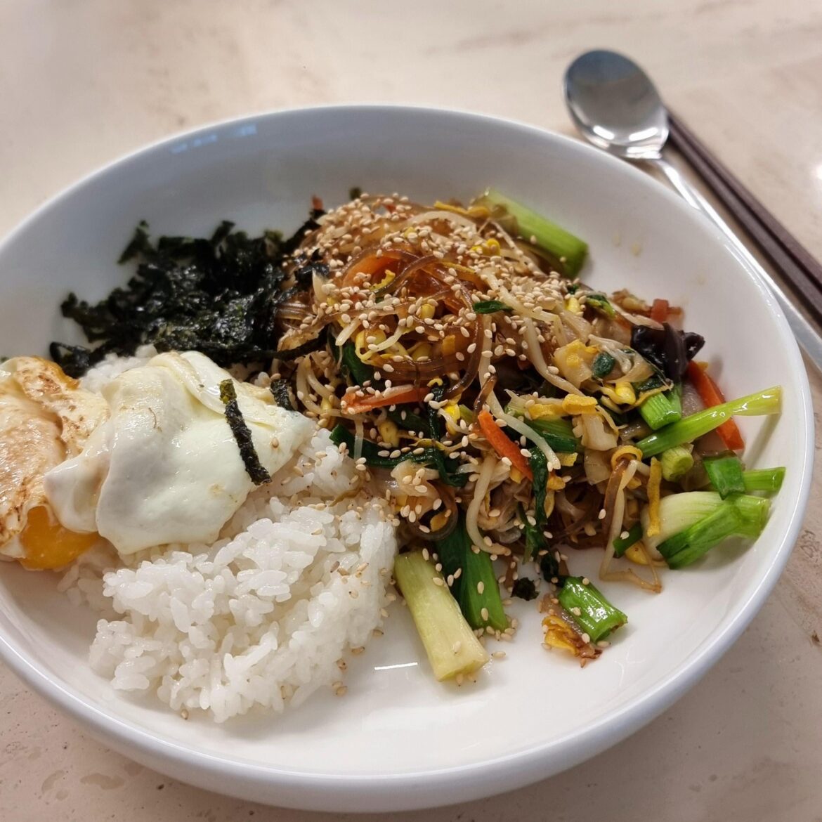 The first korean food I tried and fell in love with-Japche! The first korean food I tried and fell in love with-Japche!