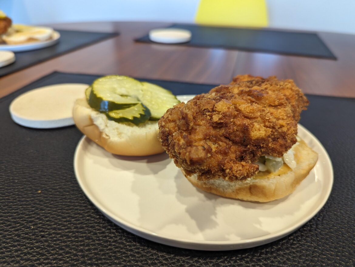 Kenji's imitation Chick-fil-A