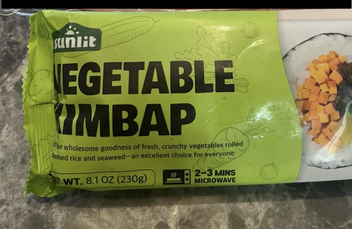 Thoughts on this frozen kimbap?