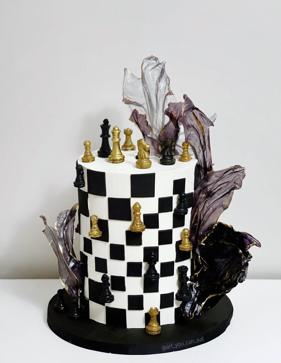Chess cake! All edible