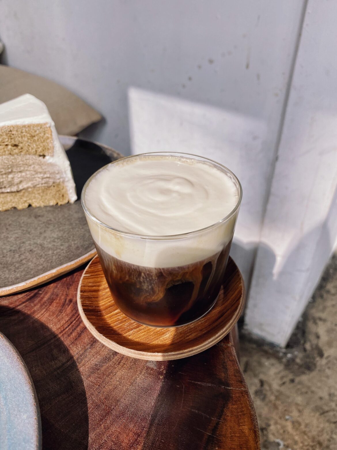 Iced Coffee with Cream