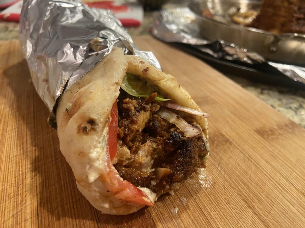 Chicken shawarma/gyro/döner/whatever you want to call it