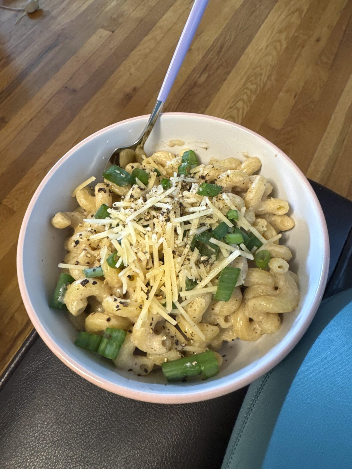 Mushroom Cavatappi (sans shrooms)