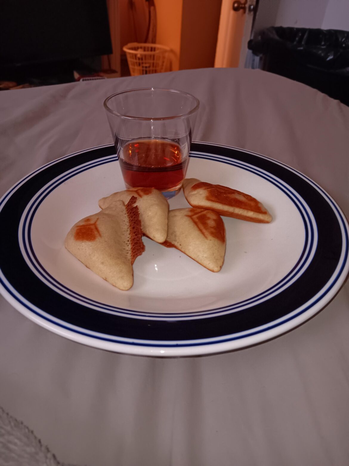 Sandwich maker pancakes