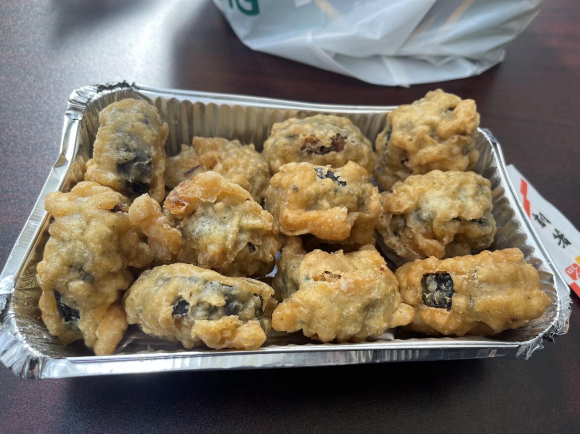 Deep Fried Kimbap from WOORI Family Mart, San Francisco, CA