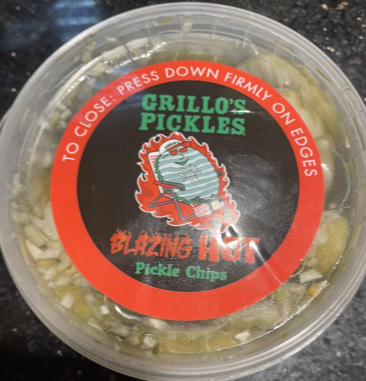 These have pretty good heat for pickles.