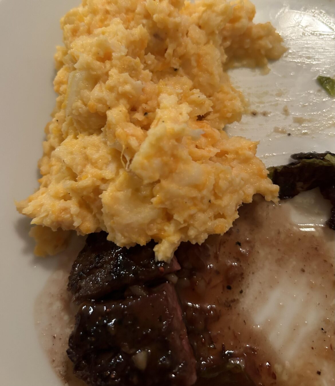 Sweet Potato-Parsnip Mash Is Ass