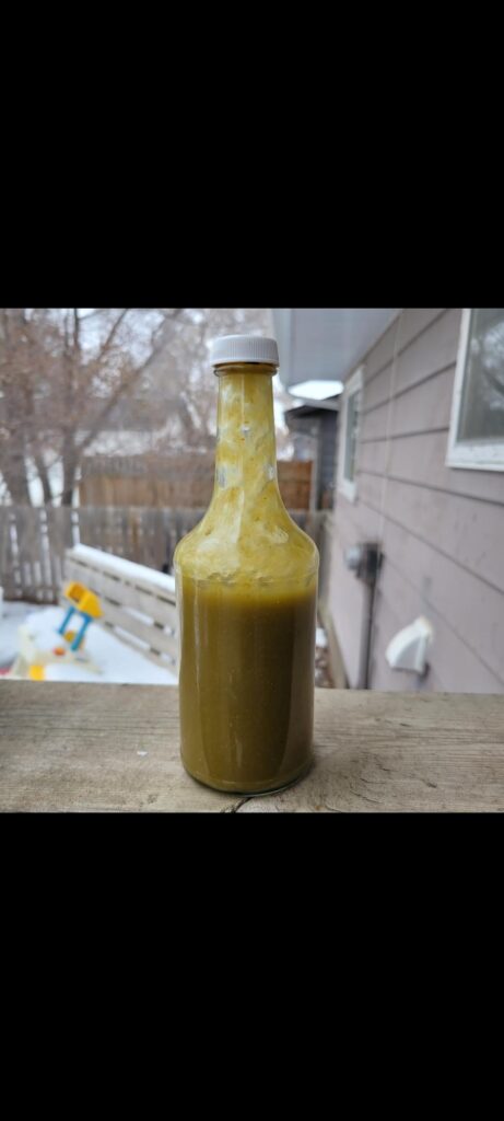 My Pineapple Jalepeno Hot Sauce