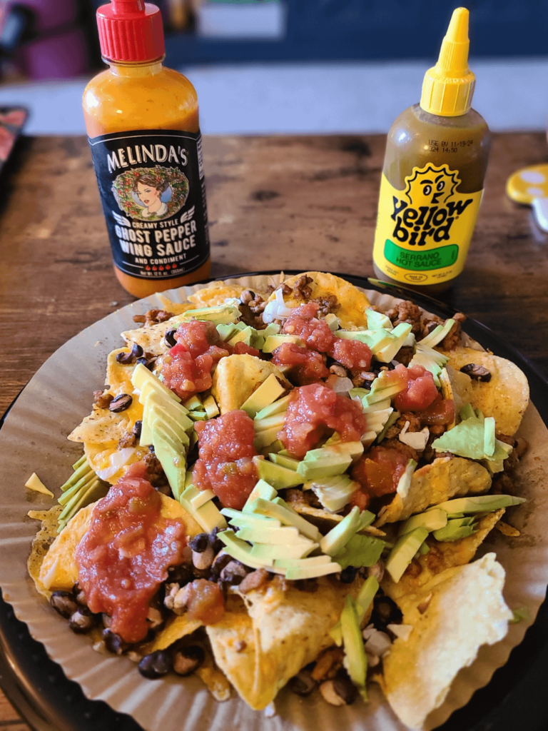 What's your favorite vehicle for sauce? Mines gotta be nachos. Chance for sauce flavor goodness in every bite. Share your favorite dish you make at home for sauce.