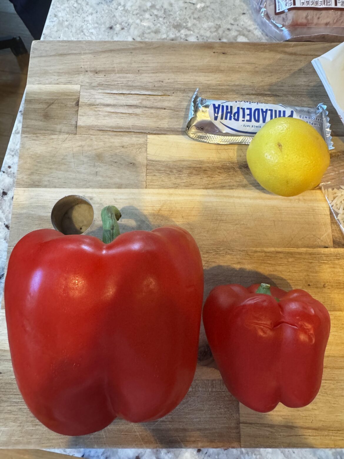 A bell pepper for ants??