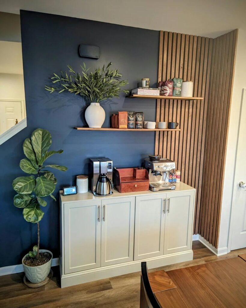 My coffee bar! My coffee bar!