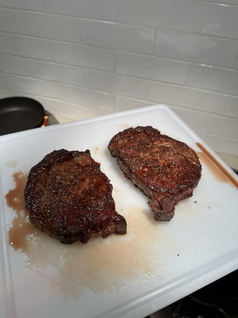Dry Aged Prime Ribeyes. The best i think I have ever done