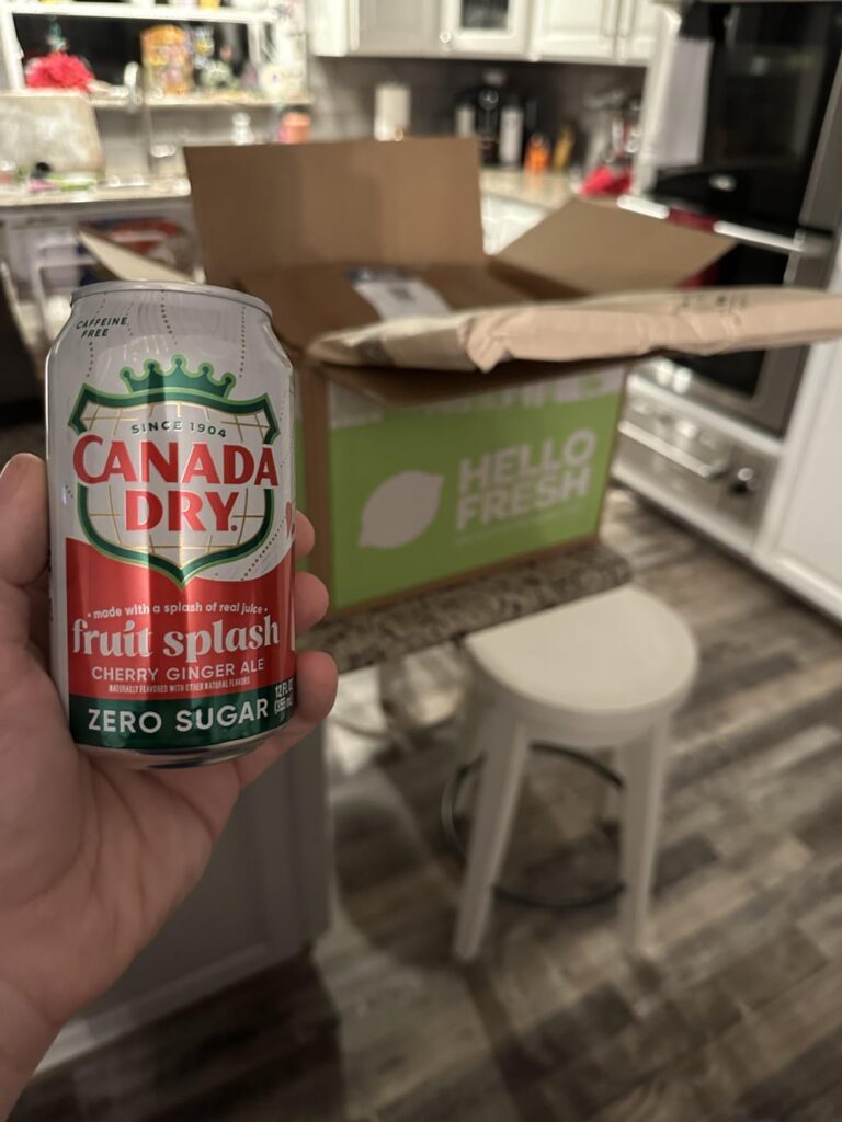 Apparently I get two Cherry Ginger Ales!!