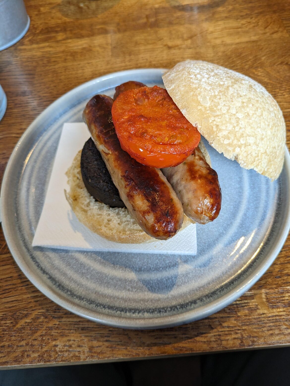 Scottish breakfast roll
