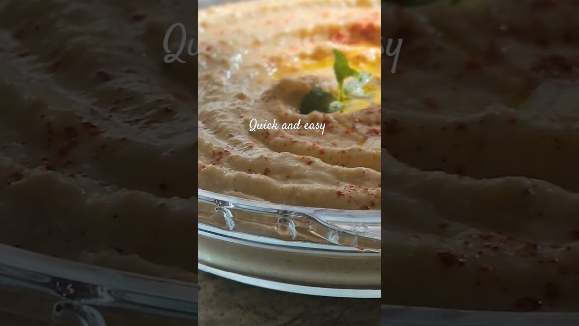 Best Hummus Recipe! #shorts