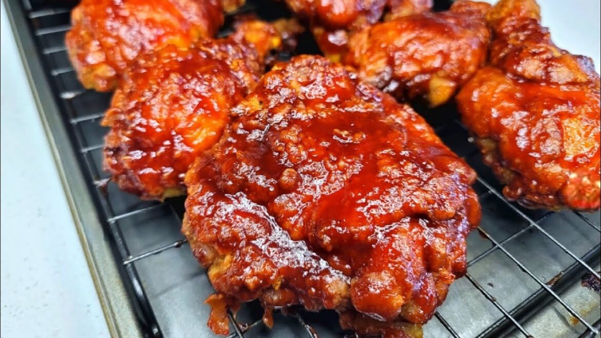 Fried BBQ Chicken | full recipe