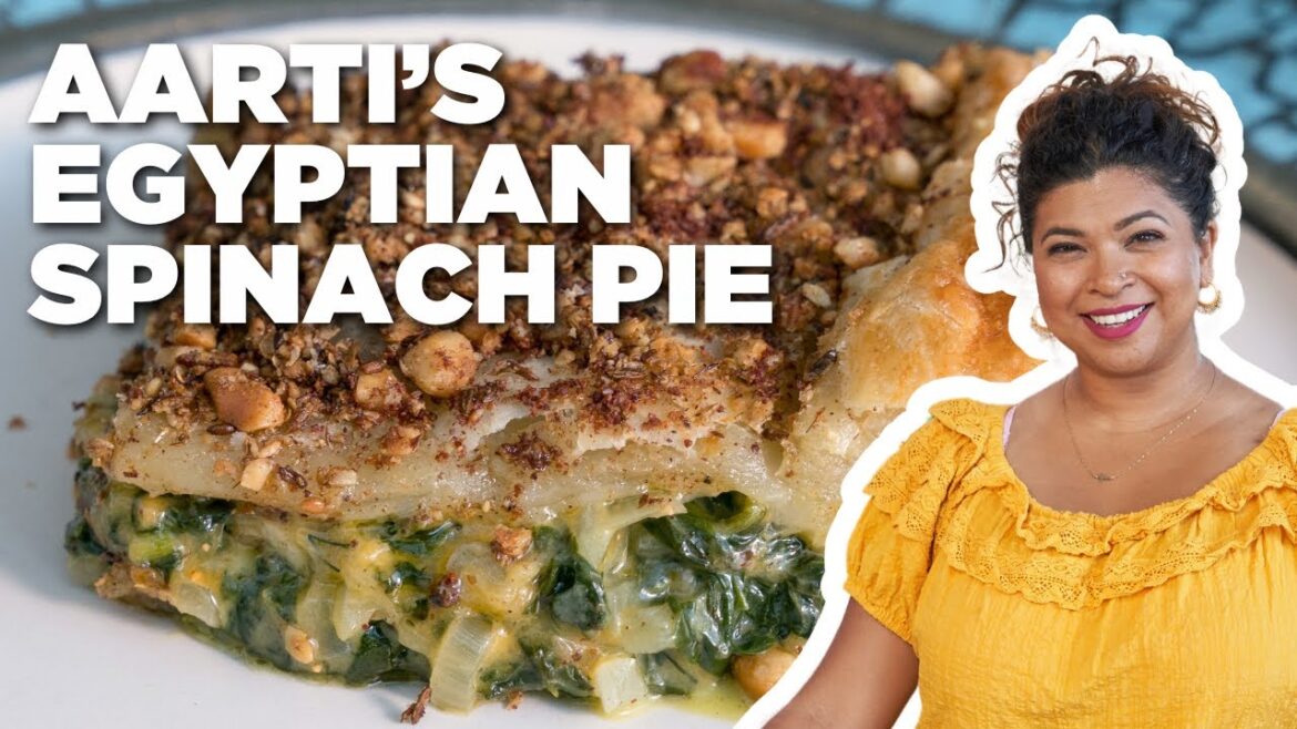Aarti Sequeira’s Egyptian Spinach Pie with Hazelnut Dukkah | Guy’s Ranch Kitchen | Food Network Aarti Sequeira's Egyptian Spinach Pie with Hazelnut Dukkah | Guy's Ranch Kitchen | Food Network