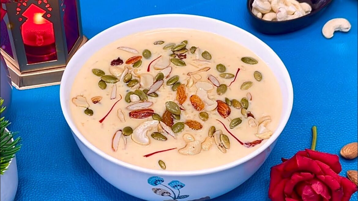Caramel Kheer Recipe | Easy And Tasty Caramel Rice Kheer For Iftar And Eid | SAMREEN SABAH