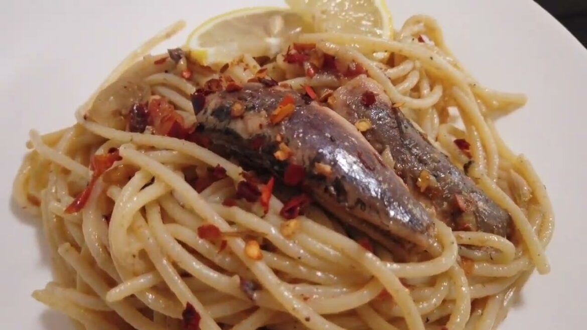 QUICK AND EASY | Sardines Pasta
