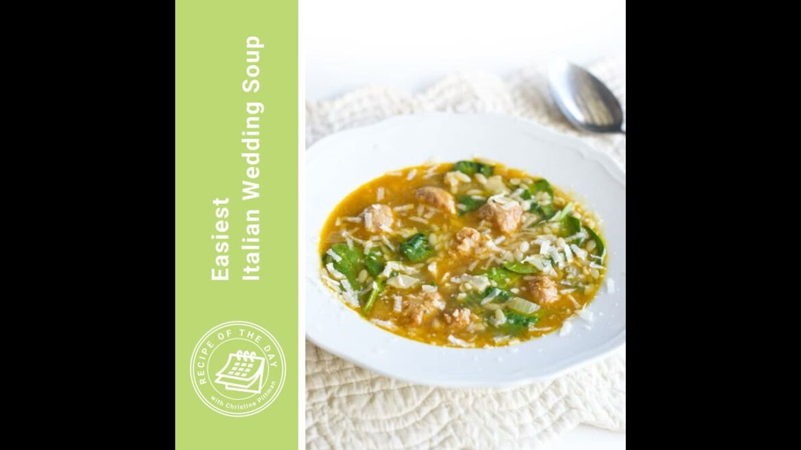 Easiest Italian Wedding Soup