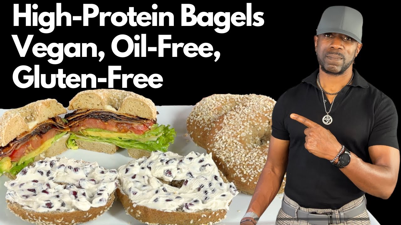Best GlutenFree HighProtein Bagels I Vegan, OilFree, BLT Dining