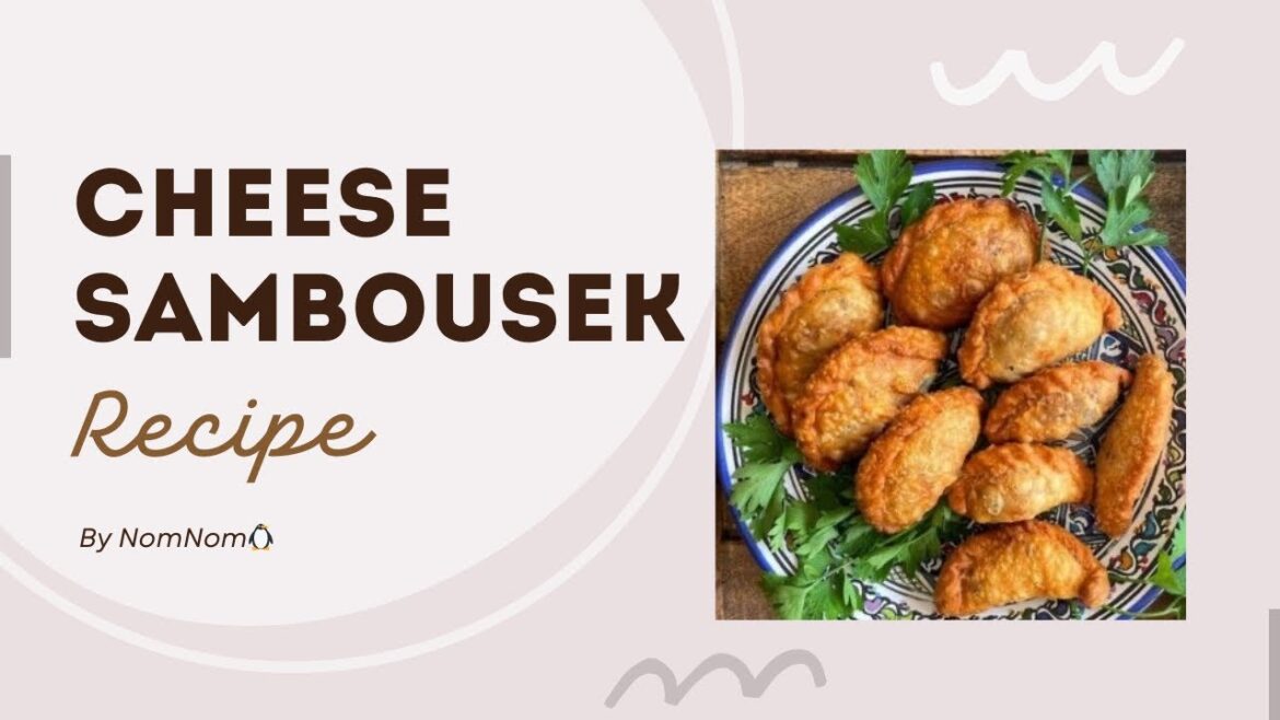 Cheese Sambousek | Ramadan Recipes | RecipeByNomNom