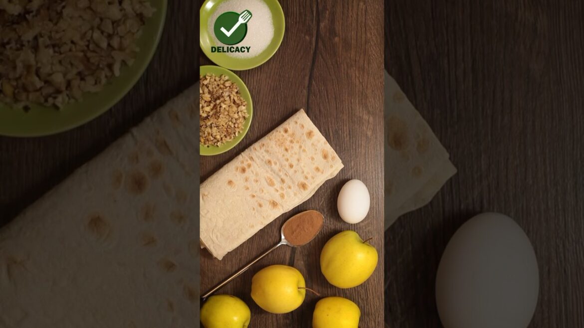 Easy Apple Strudel Recipe. How to Make Strudel Quick? | Delicacy