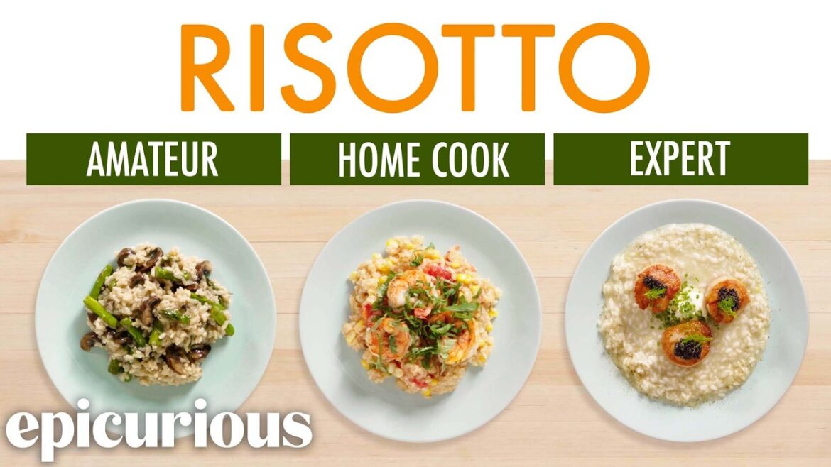 4 Levels of Risotto: Amateur to Food Scientist | Epicurious 4 Levels of Risotto: Amateur to Food Scientist | Epicurious