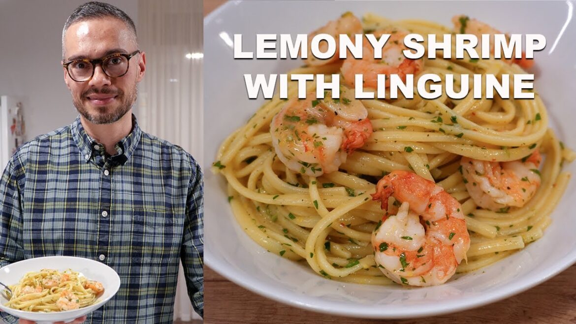 My Quick & Easy Back-Pocket Recipe: Lemony Shrimp with Linguine | Joseph Erdos My Quick & Easy Back-Pocket Recipe: Lemony Shrimp with Linguine | Joseph Erdos