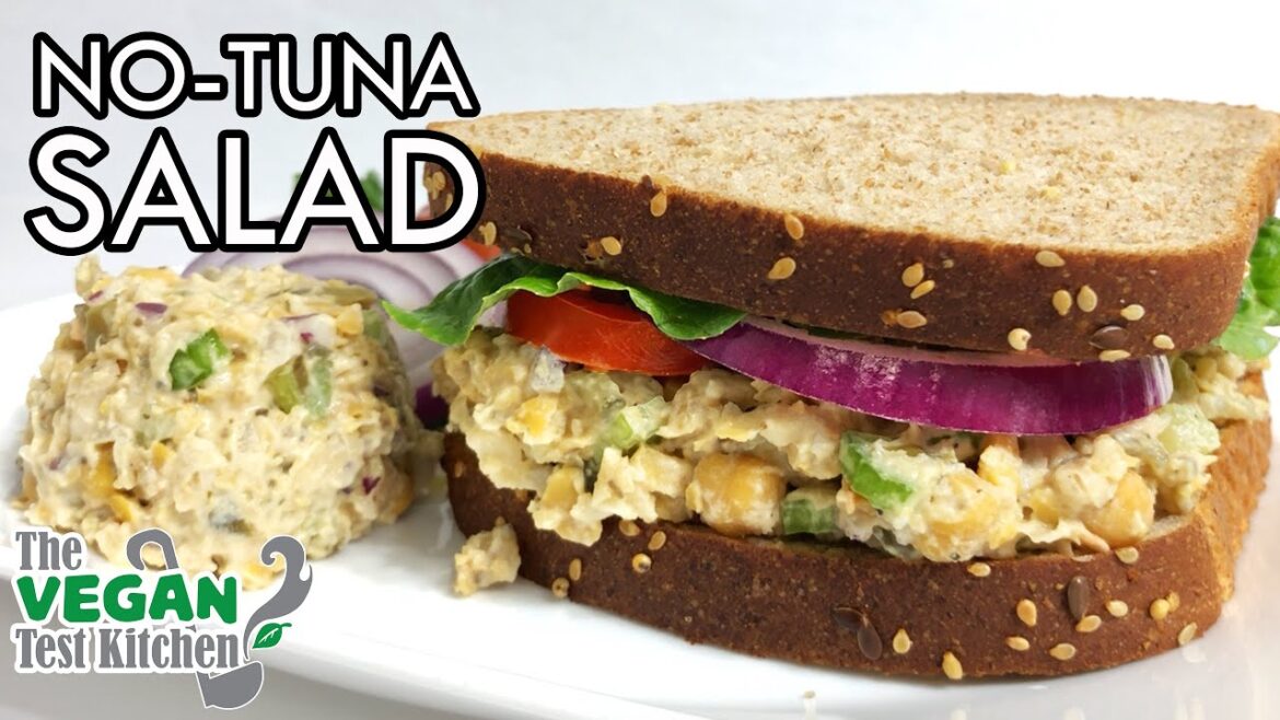 Vegan Tuna Salad | WFPB No-Tuna Salad Sandwich | The Vegan Test Kitchen Vegan Tuna Salad | WFPB No-Tuna Salad Sandwich | The Vegan Test Kitchen