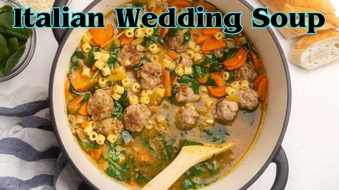 Italian Wedding Soup | Italian Wedding Soup Recipe | How to Make Italian Wedding Soup