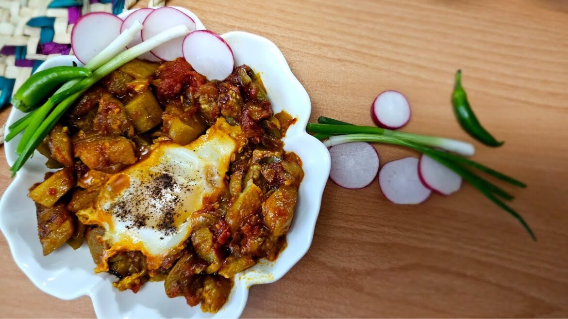 Don't  cook eggplant omelette  until  you see this recipe, Easy and cheape eggplant omelette  recipe