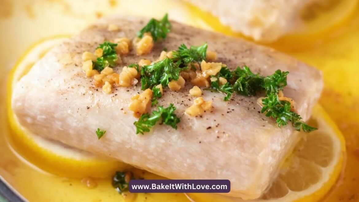 Baked Mahi Mahi With Lemon Butter Garlic Sauce For An Easy Seafood Dinner