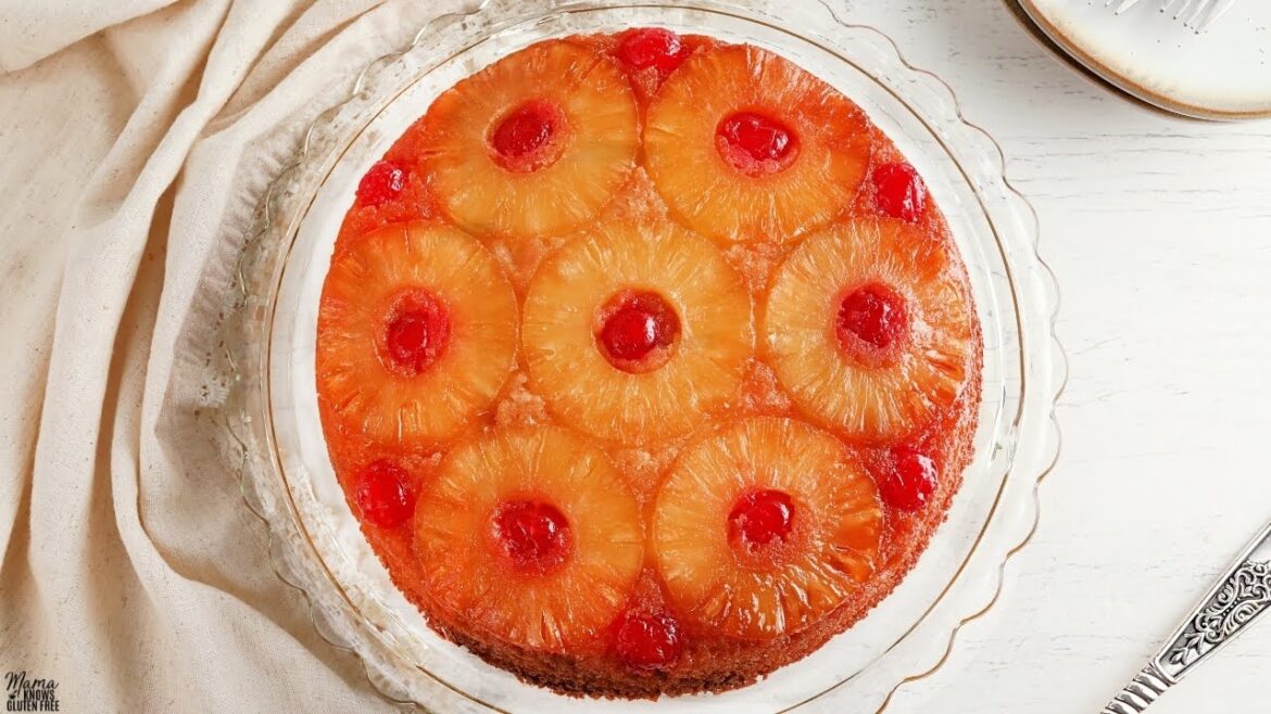 Gluten-Free Pineapple Upside Down Cake (Dairy-Free Option) Gluten-Free Pineapple Upside Down Cake (Dairy-Free Option)