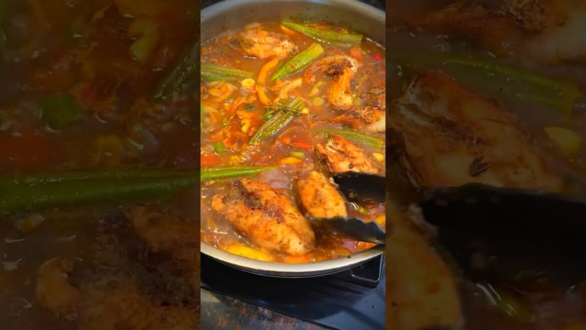 Make this amazing Caribbean Style Stewed Fish for lent!