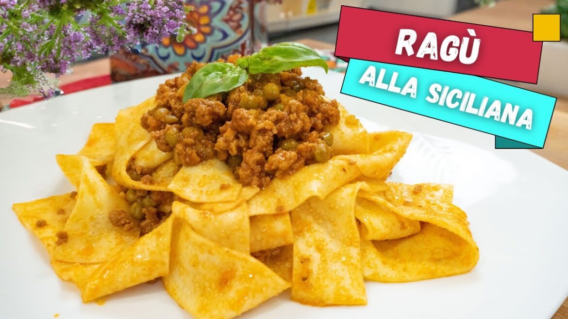 Ragù di carne alla Siciliana – Ricetta originale Ragù di carne alla Siciliana - Ricetta originale