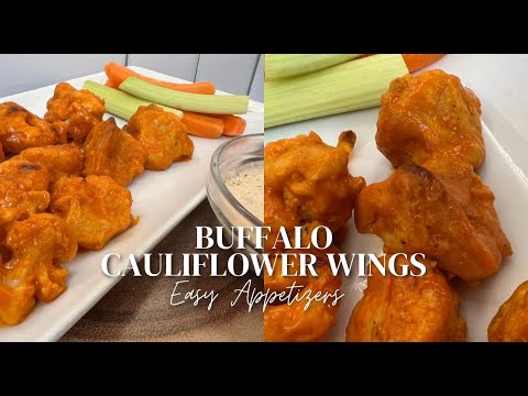 BUFFALO CAULIFLOWER WINGS | VEGANUARY | EASY APPETIZERS | MEAL-PREP | BEGINNER FRIENDLY | THE NICOLE BUFFALO CAULIFLOWER WINGS | VEGANUARY | EASY APPETIZERS | MEAL-PREP | BEGINNER FRIENDLY | THE NICOLE