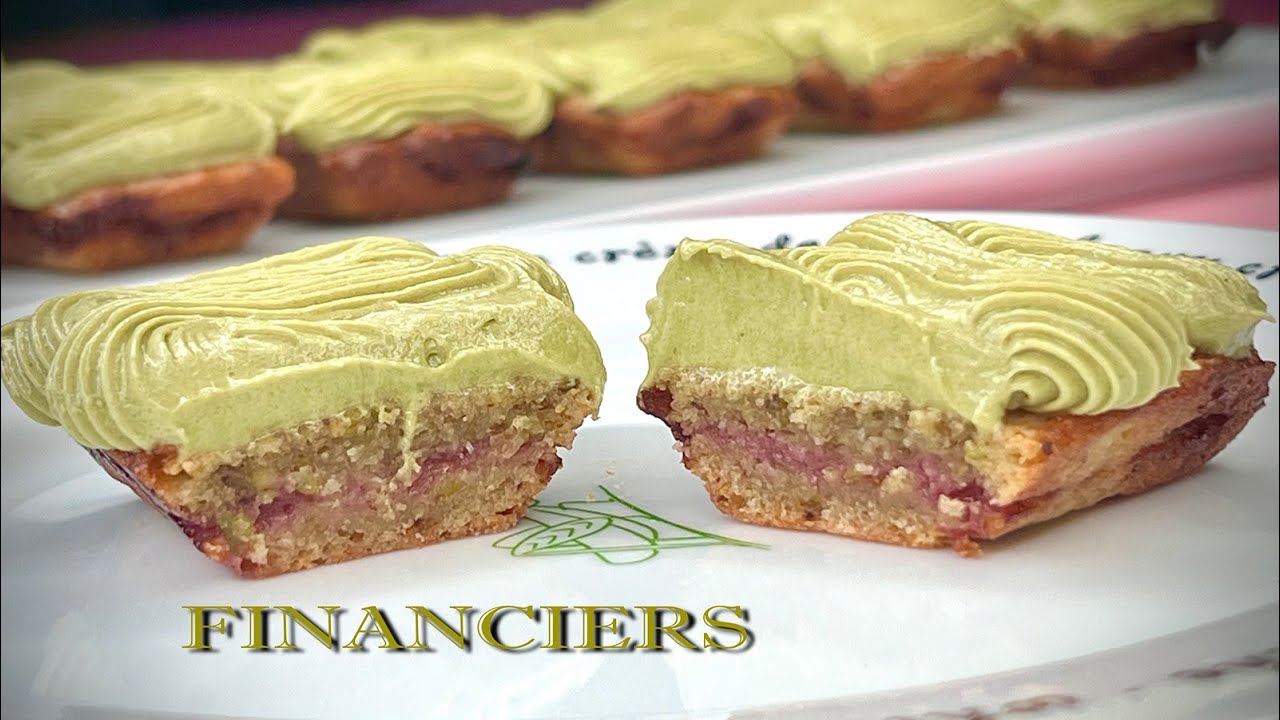 Pistachio Financiers (Vegan, Gluten Free) Dining and Cooking