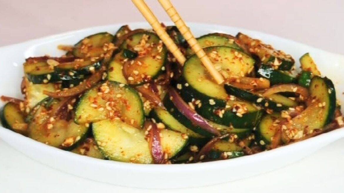 An Irresistible Cucumber Salad Recipe That's Simple Tasty & Nutritious | The Perfect Midnight Snack!