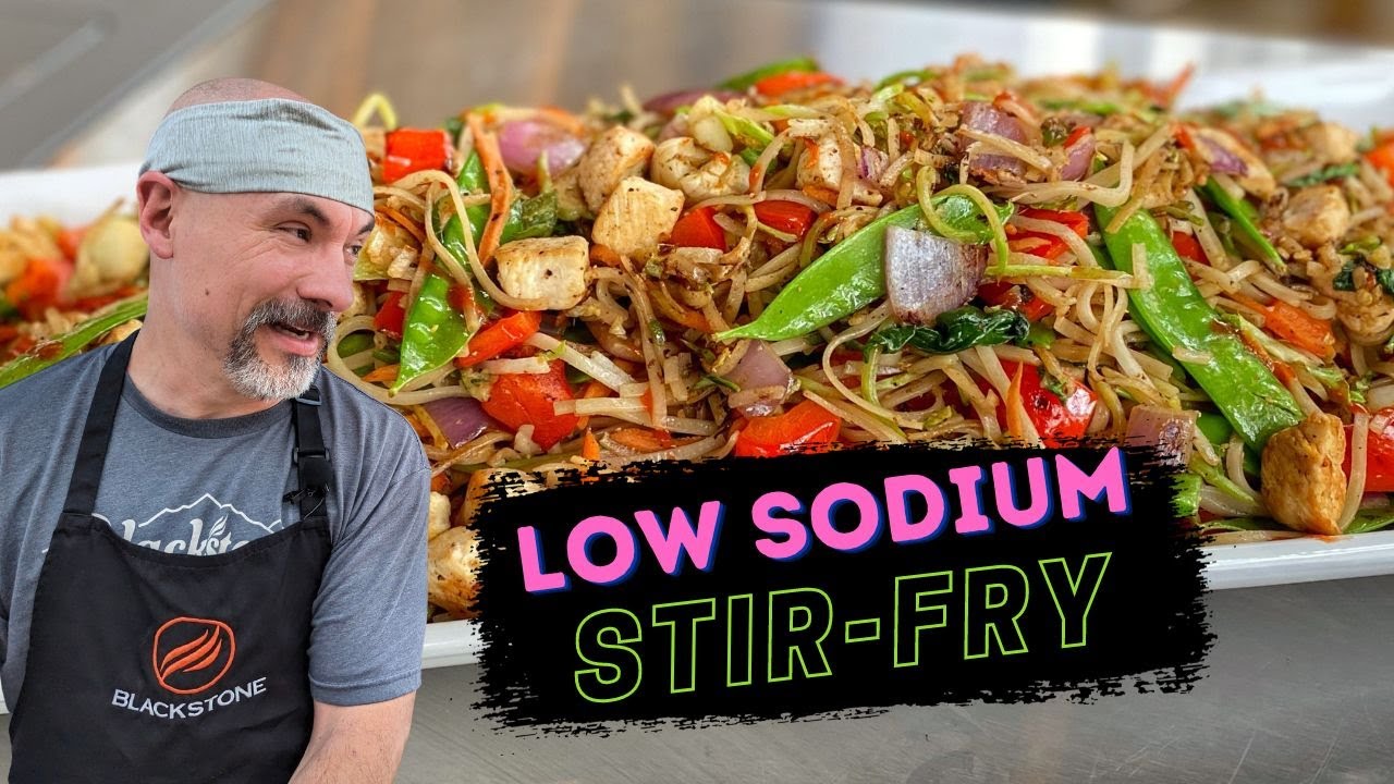 Delicious And Healthy Chicken Stir-Fry On The Blackstone Griddle
