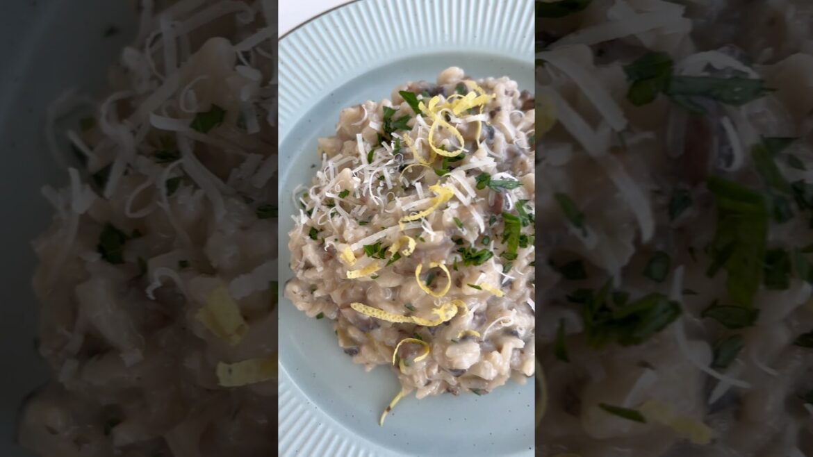 Mushroom Risotto Mushroom Risotto