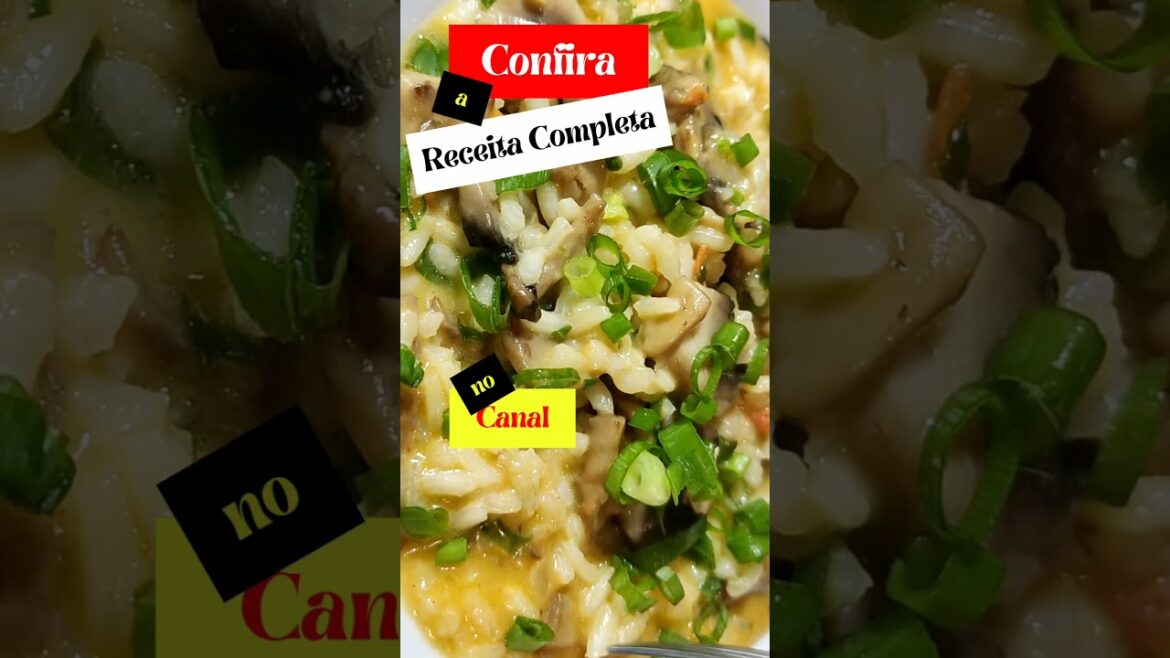 #RISOTO #GORGONZOLA #COGUMELO #COGUMELOPARIS #RUM #RISOTOCOGUMELO #RISOTOGORGONZOLA #RISOTODEQUEIJO