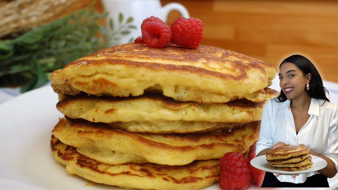 The Fluffiest Pancake Recipe | Easy Fluffy Pancakes Recipe | Quick Breakfast Recipe