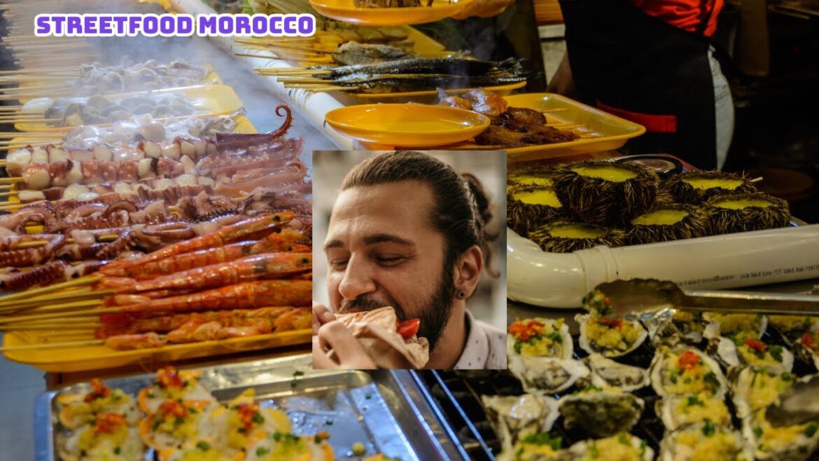 Unlocking the Flavors: Exploring Moroccan Street Food#travel #food #streetfoodlover #foodie.