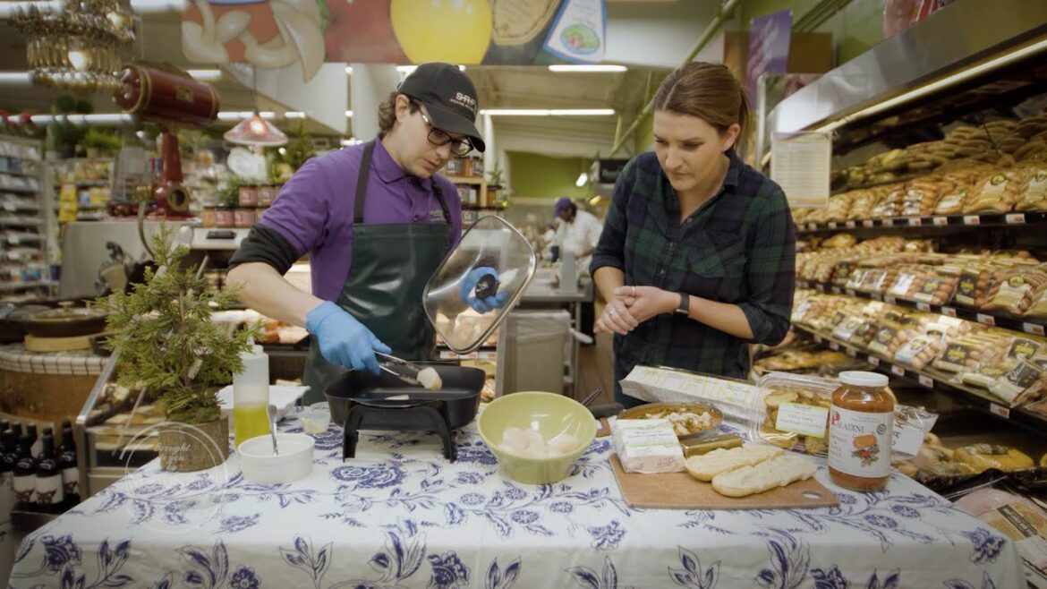 Scallops and Cioppino with Newport Avenue Market Scallops and Cioppino with Newport Avenue Market