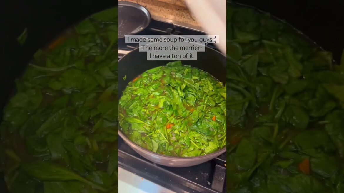 A variation on Italian wedding for my 21 subscribers #shorts #cooking #soup #chill #viral